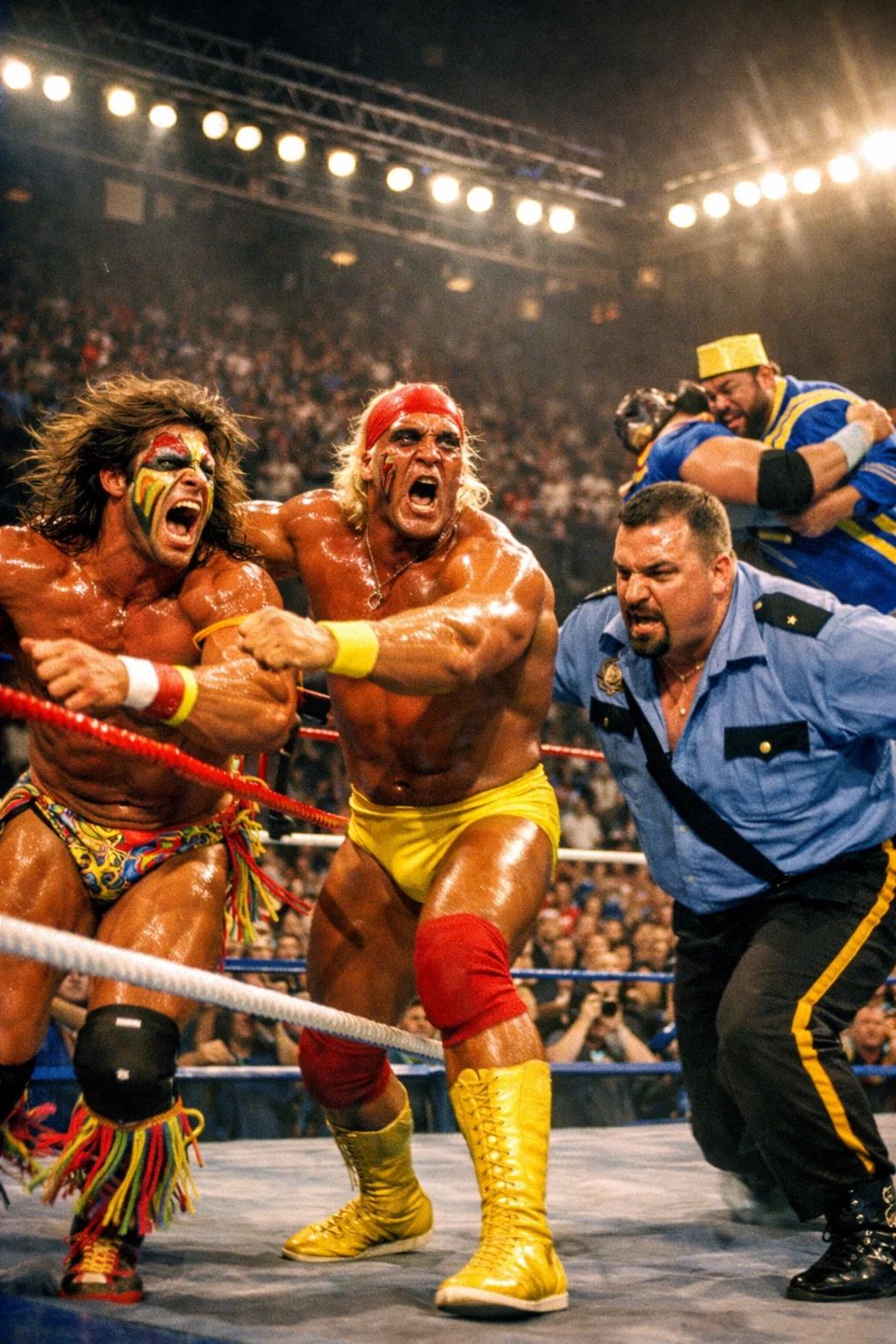 Hulk Hogan and Randy Savage's partnership ends over Miss Elizabeth