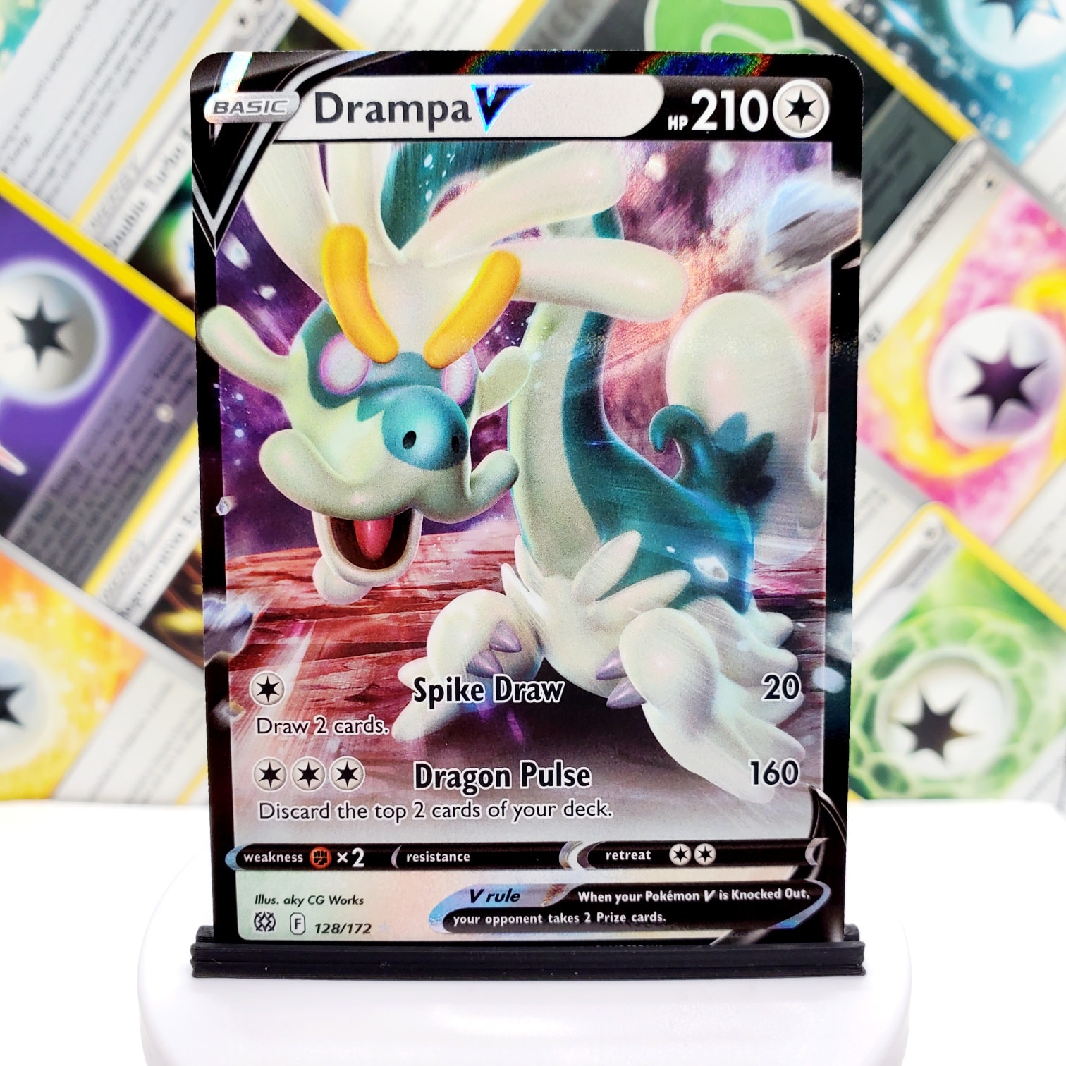 drampa v pokemon card price - 083/071 (083/071) [1] Corkscrew Punch (30) Attack 2 2022 Drampa V Pokemon brilliant