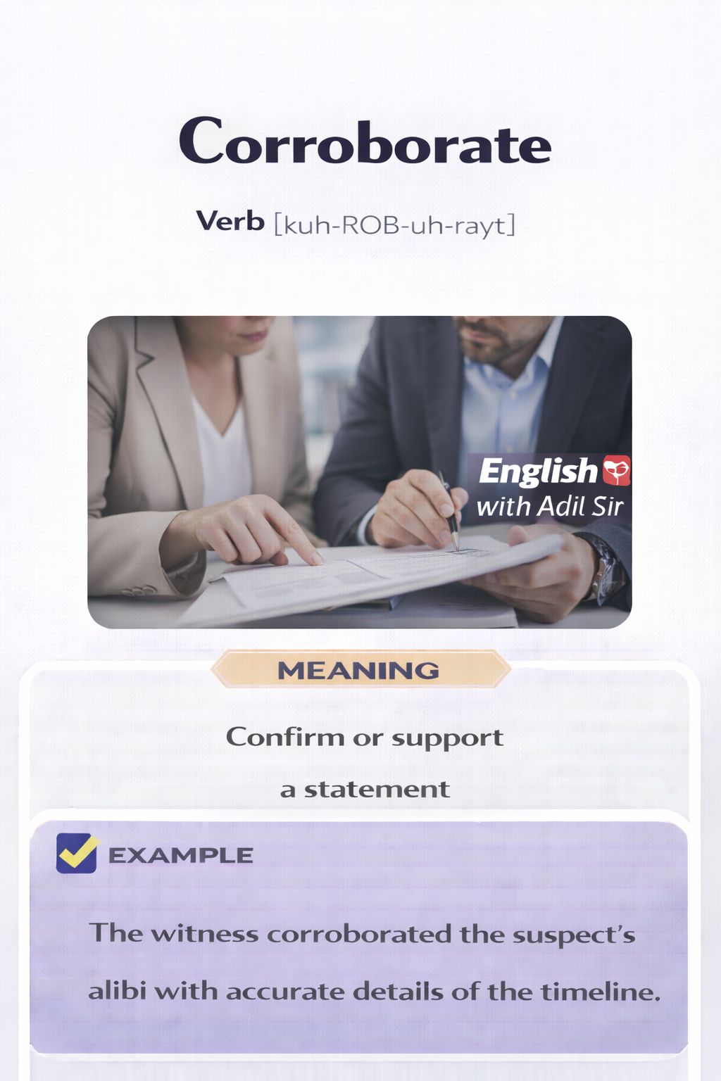 Tenuous| Learn English word with... - English with Aadil sir | Facebook