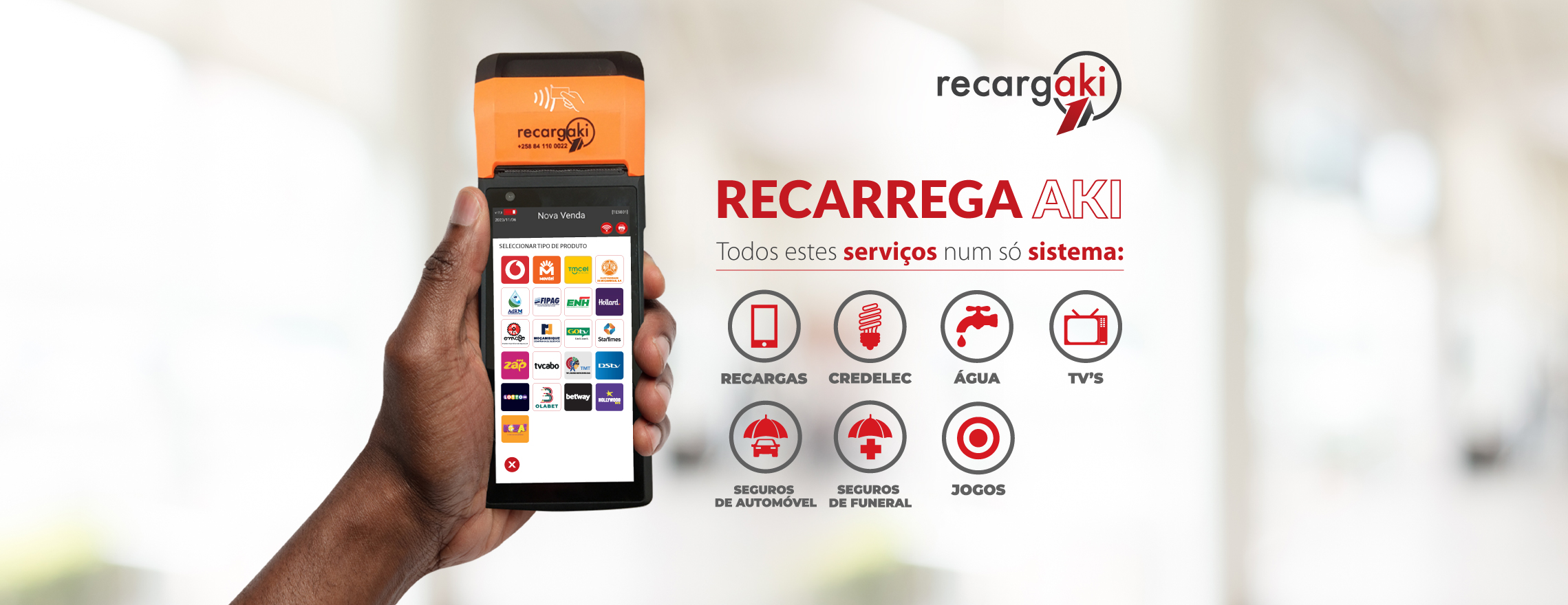 RecargaAki | Maputo