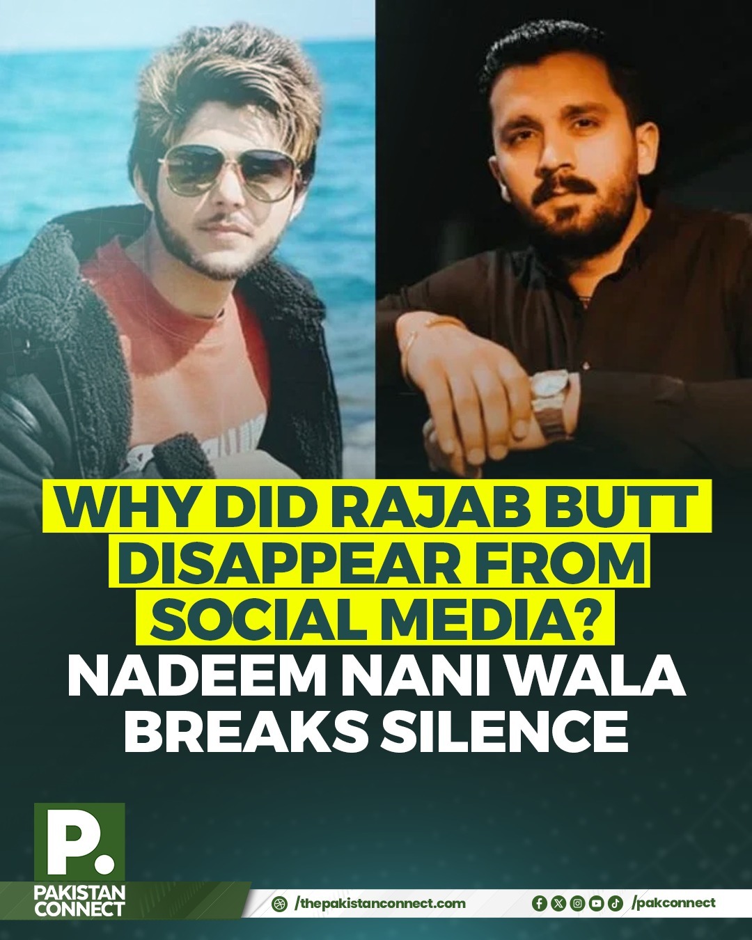 Popular YouTuber Rajab Butt raised... - Pakistan Connect | Facebook