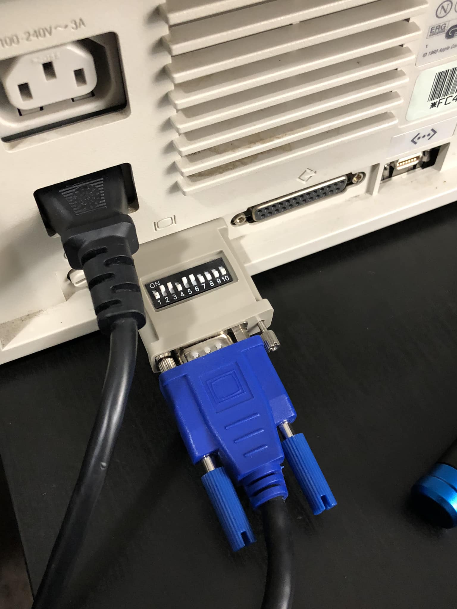 Custom VGA BIOS for 65550 chip with improved planar EL display support