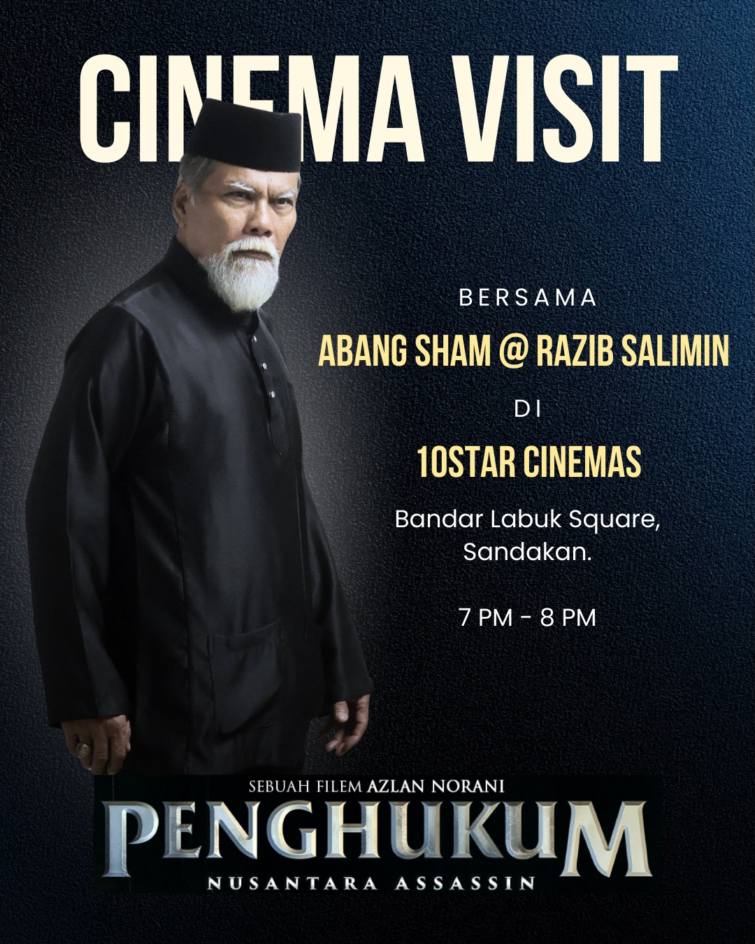 10Star Cinemas - 🔥 PELAKON UTAMA FILEM PENGHUKUM TURUN... | Facebook