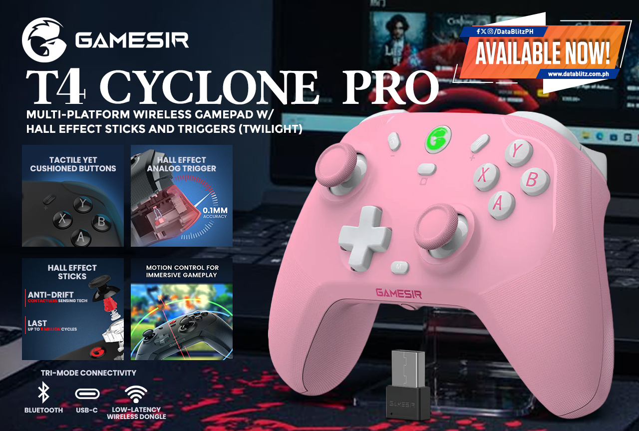 DataBlitz - NO DRIFT, NO LIMITS! 🎮 🏆 Gamesir T4 Cyclone Pro Multi ...
