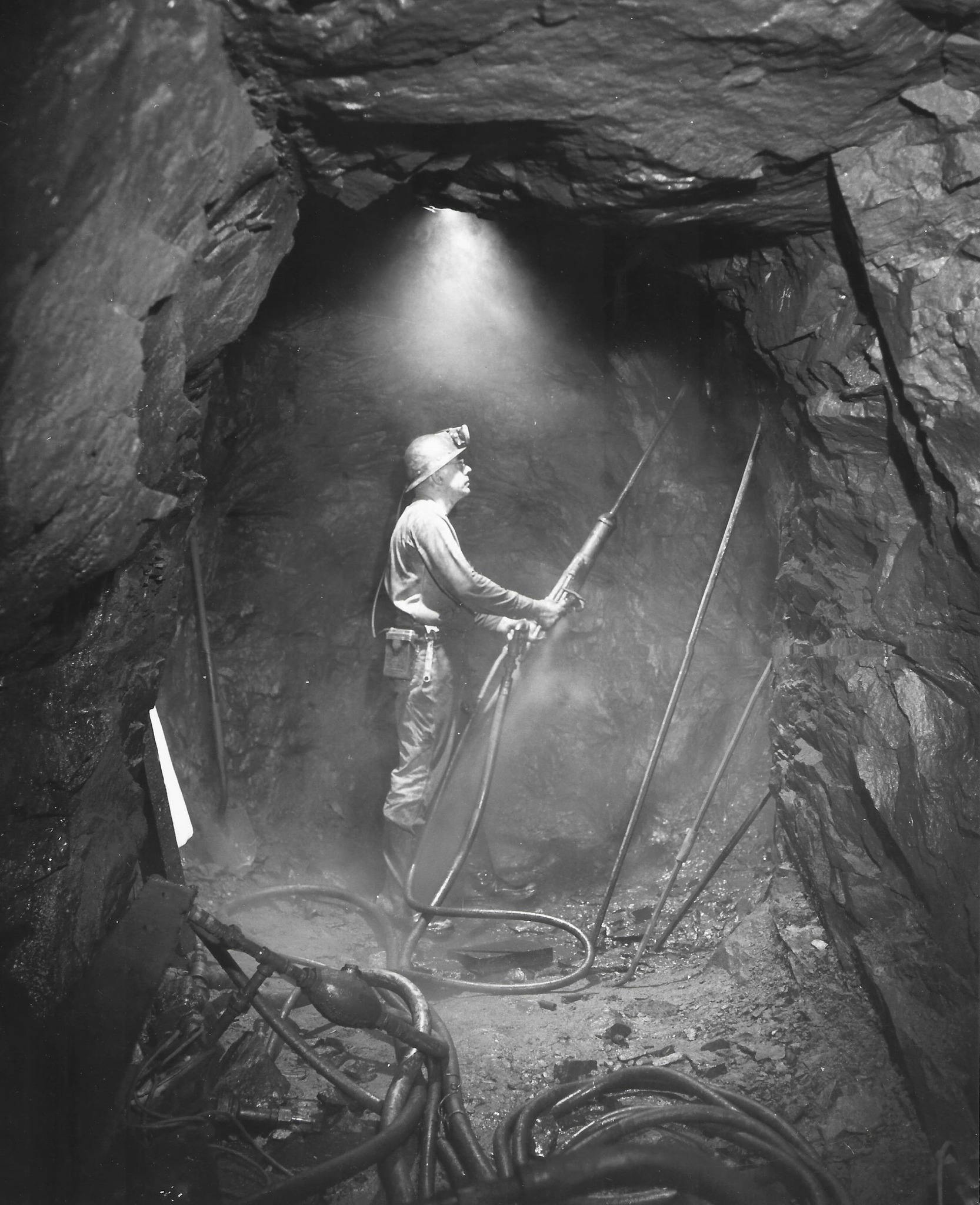 Missouri - Underground at the Pea Ridge Iron Mine. Photo is part of ...
