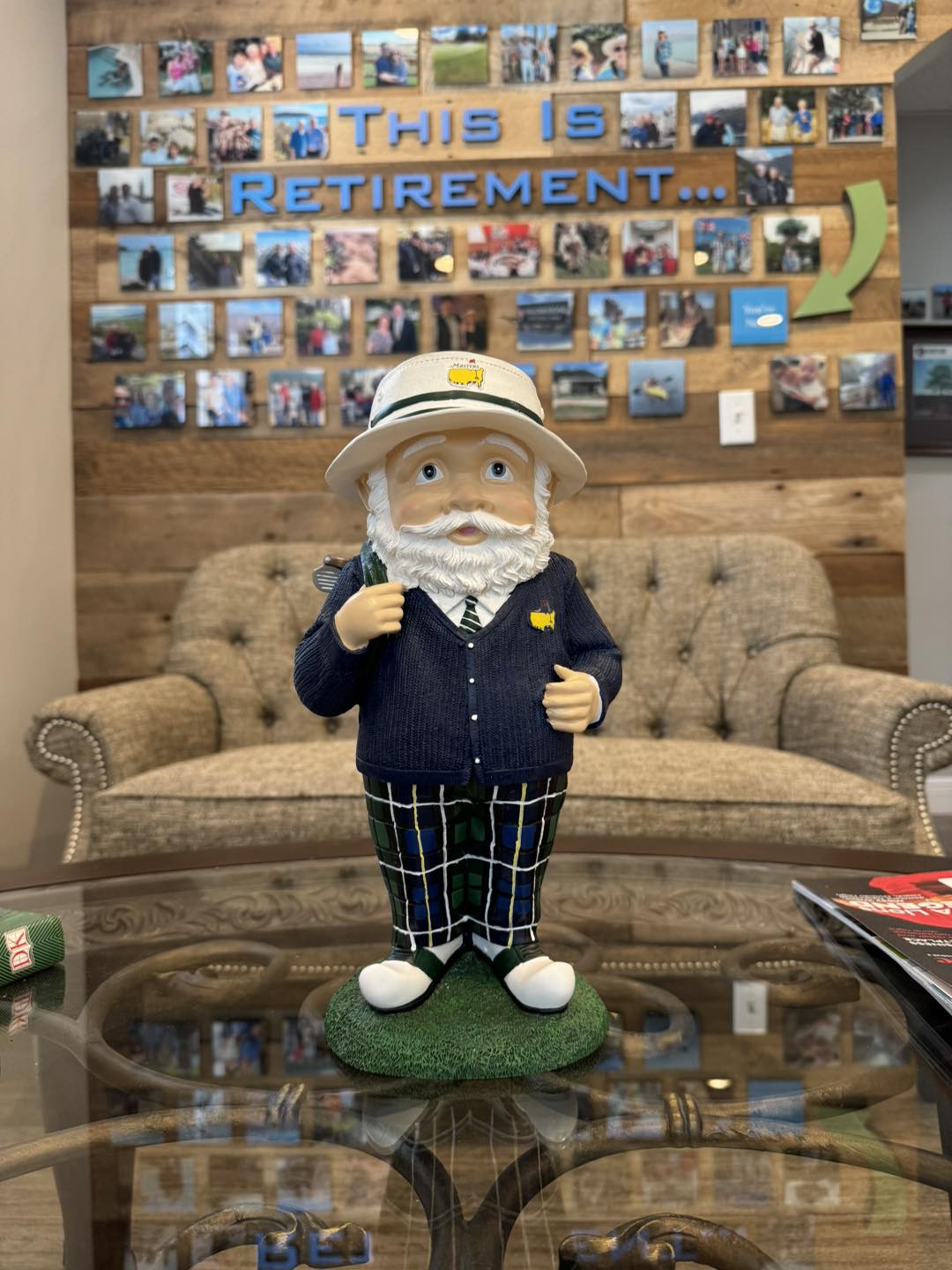The Masters just dropped its 2026 gnome. The hand-painted ceramic