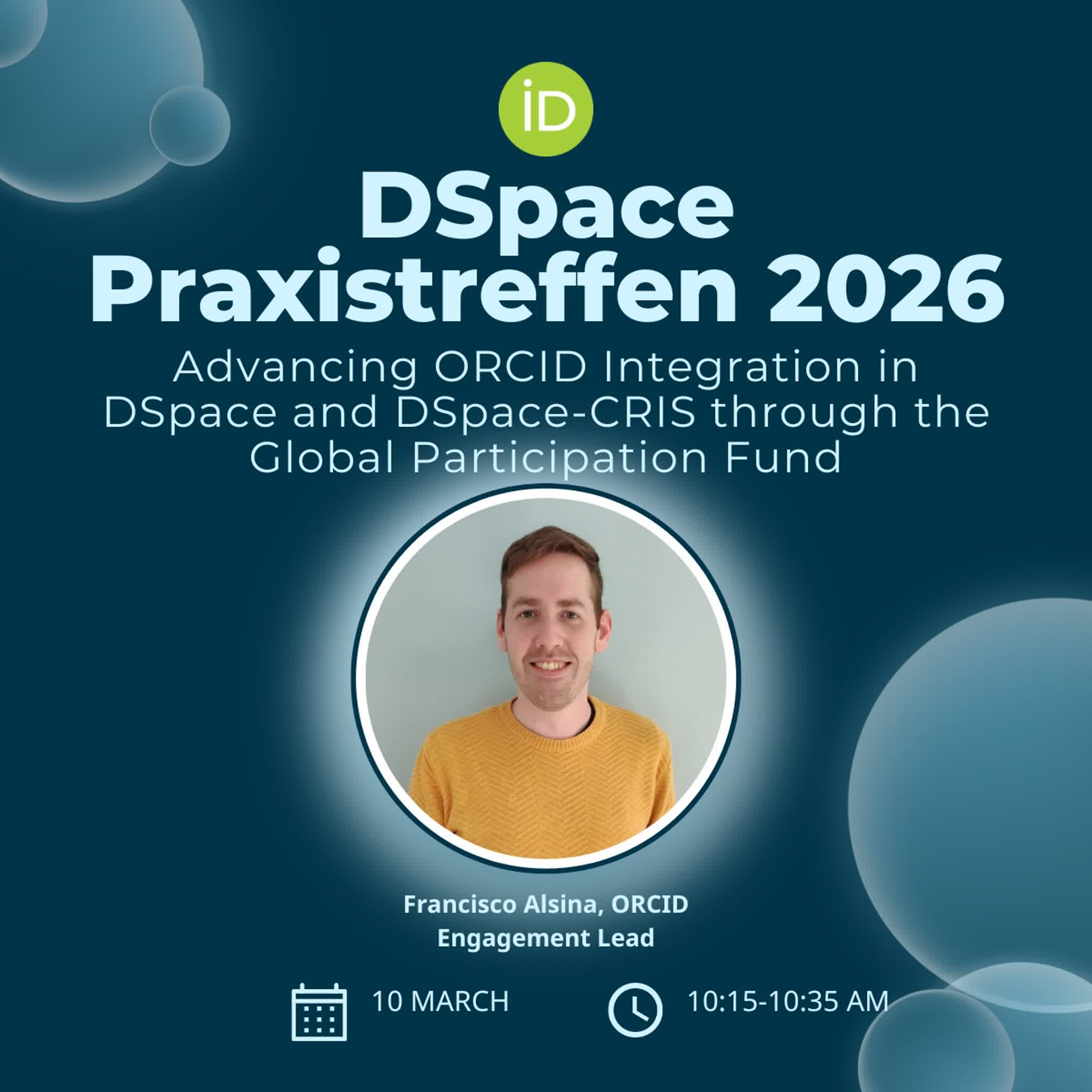 ORCID - Headed to DSpace Praxistreffen 2026? ⚙️ Join... | Facebook