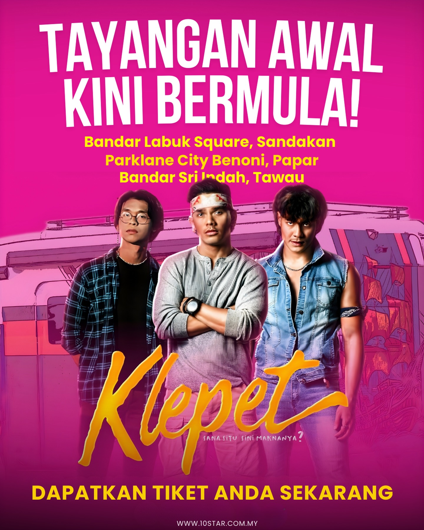 10Star Cinemas - TAYANGAN AWAL BERMULA Sebelum seat... | Facebook