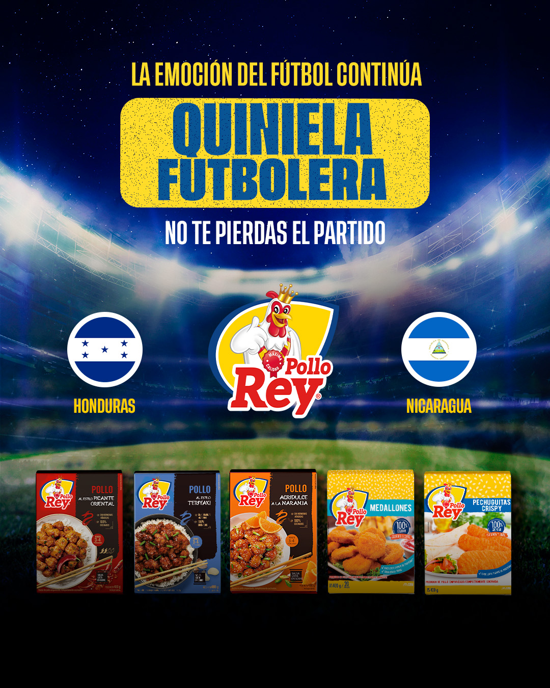 Pollo - Se juega el partido y también las emociones junto al delicioso ...