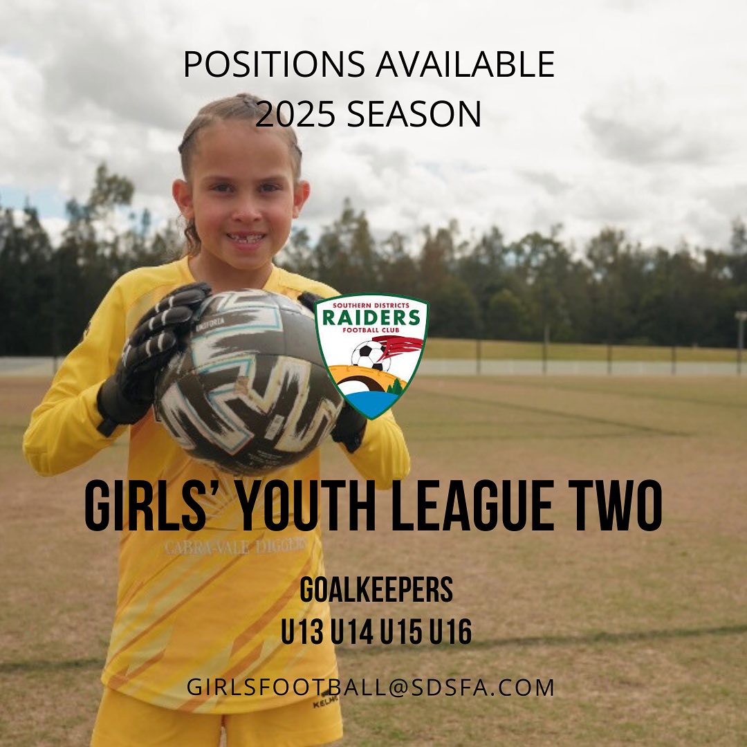 POSITIONS AVAILABLE 📧... - SD Raiders Football Club