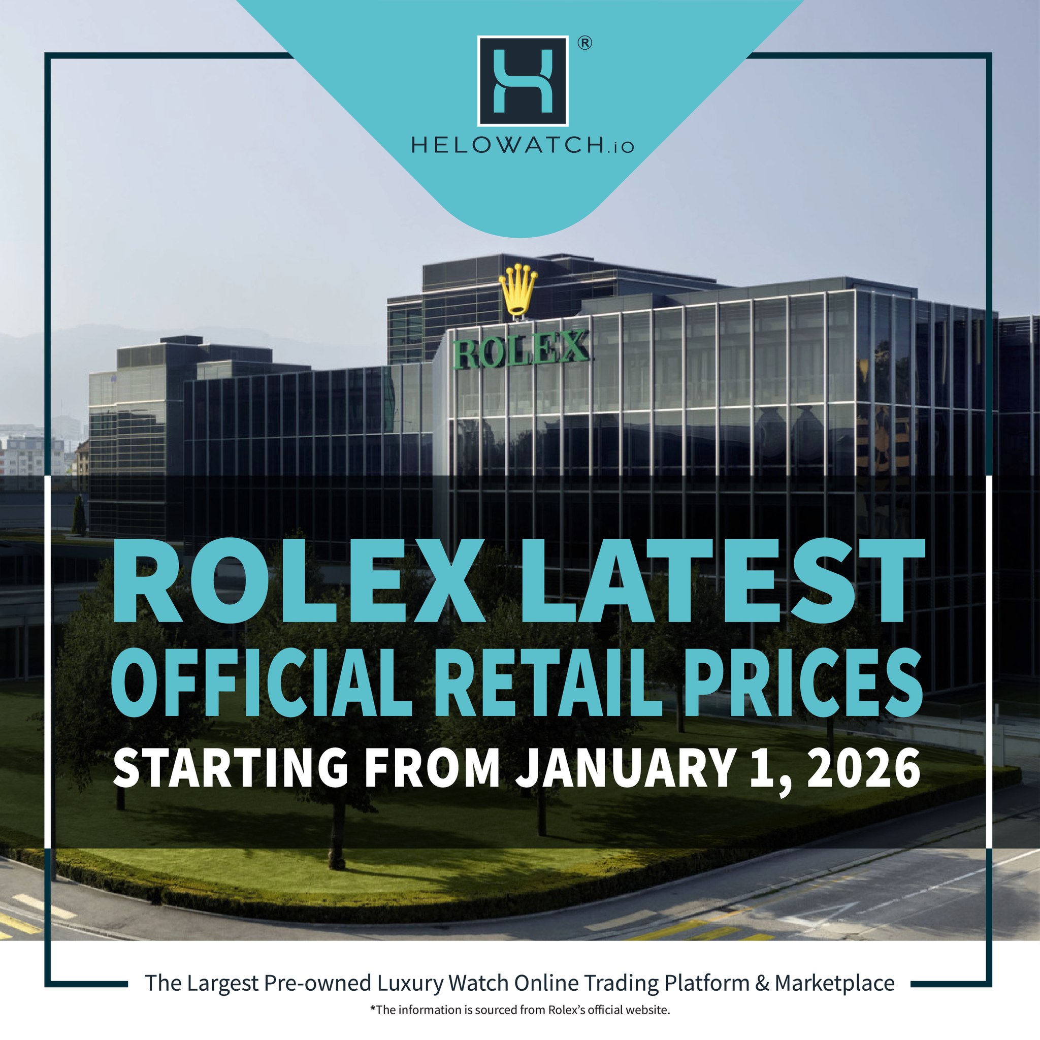 Helowatch.io - As we step into 2026, Rolex has officially... | Facebook