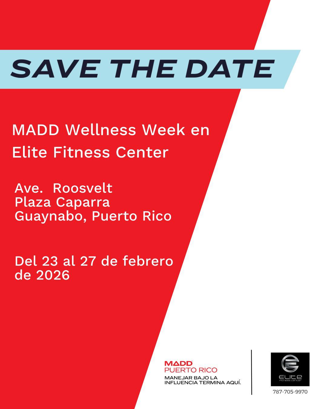 MADD - ¿Qué es MADD Wellness Week? MADD Wellness Week es una semana ...
