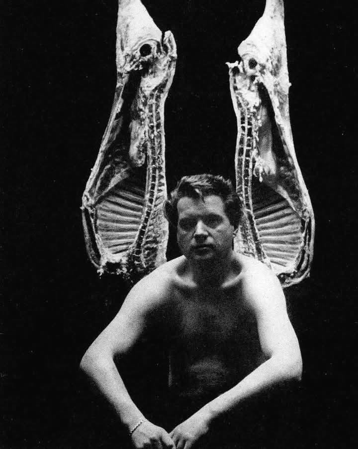 John Deakin - Photographs　Francis Bacon Francis Bacon by John Deakin - for Vogue magazine 1962