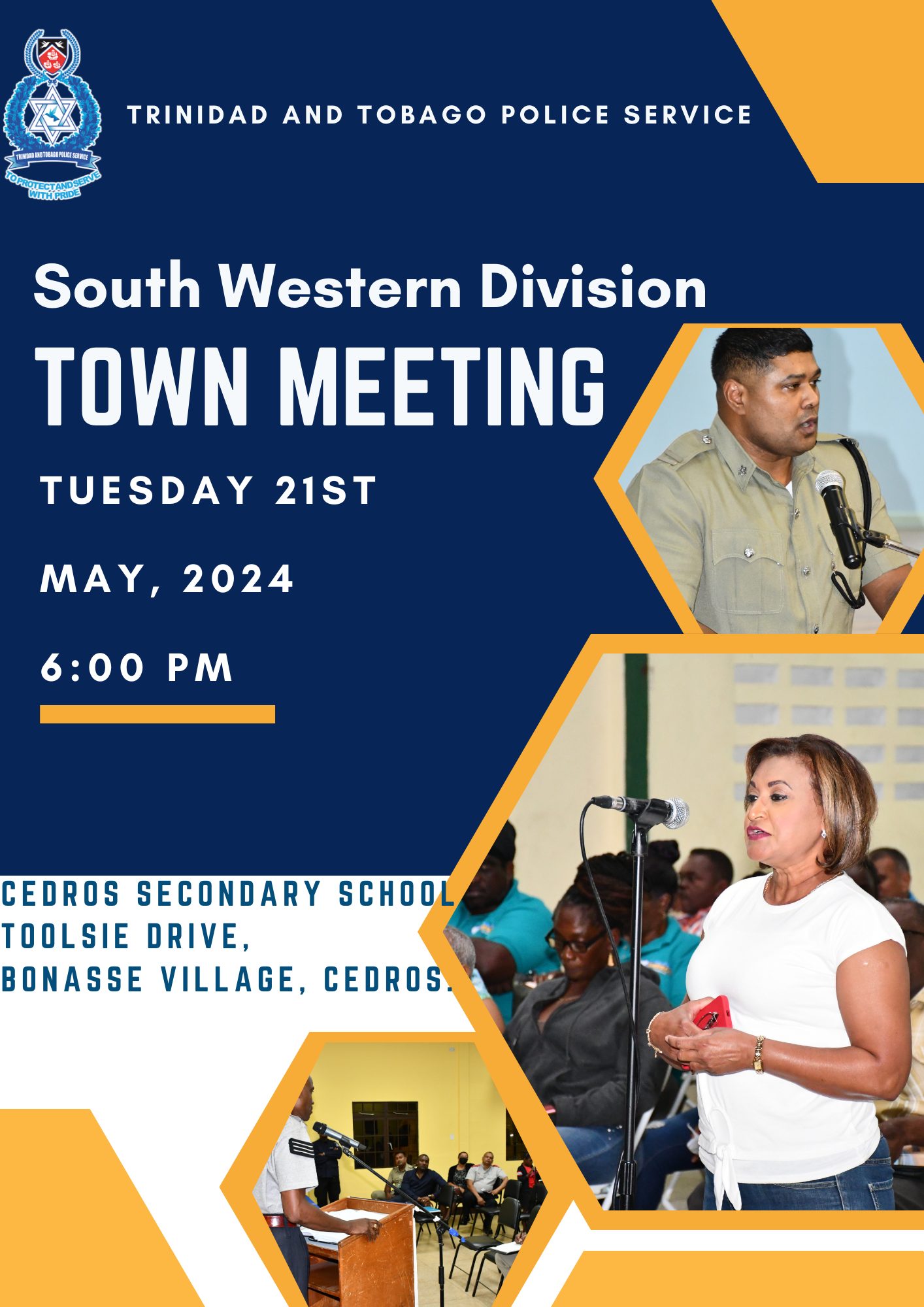 📢📢CEDROS your time is... - Trinidad and Tobago Police Service