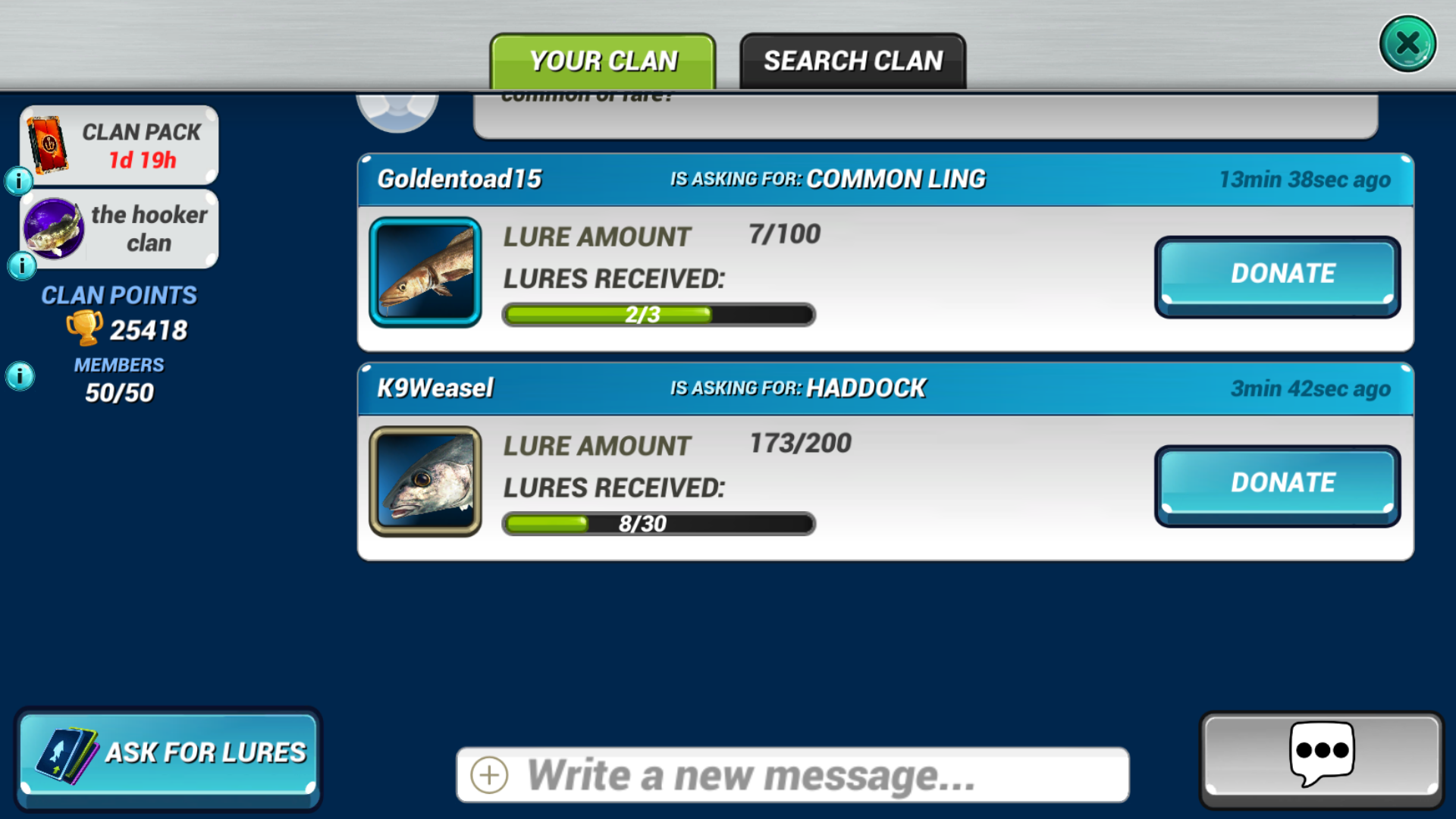 fishing clash donate lures Freshwater Sampler Bundle How to get new legendary