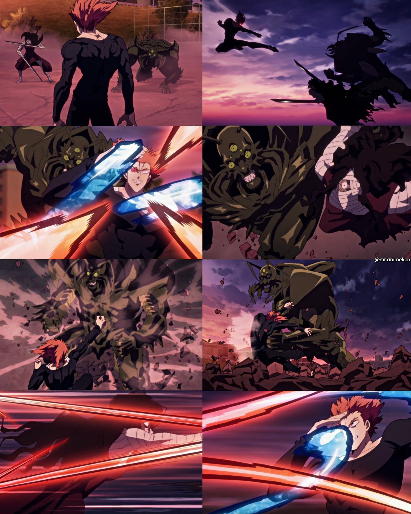 Mr. - Garou vs Royal Ripper and Bug God!🔥 #onepunchman | Facebook