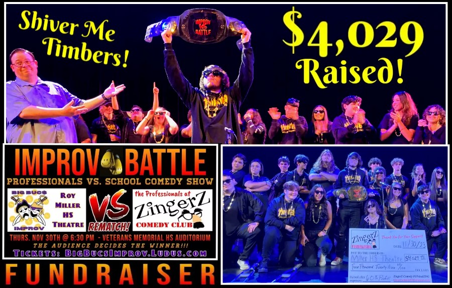 Congratulations to Roy Miller... - Zingerz Comedy FUNdraising