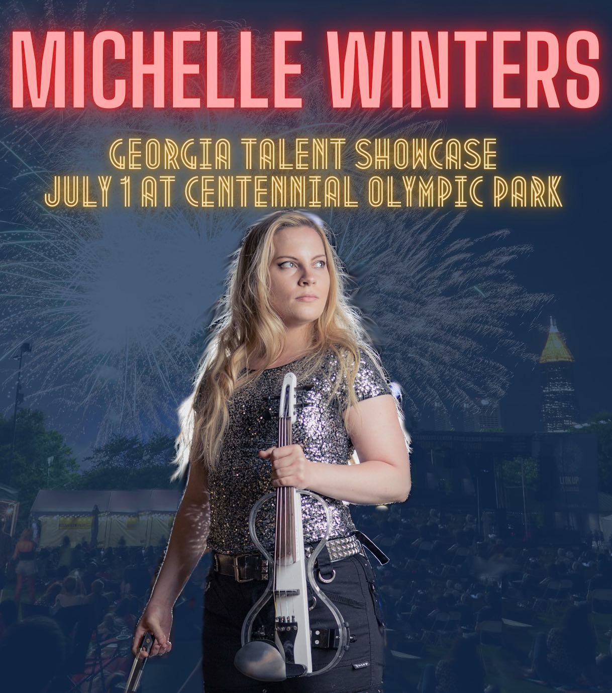 I’m so excited to announce... Michelle Winters, Violinist