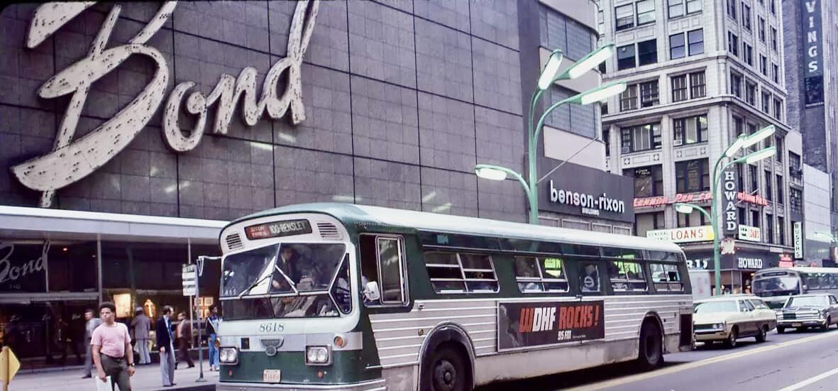 Vintage CTA Bus Routes & Signs