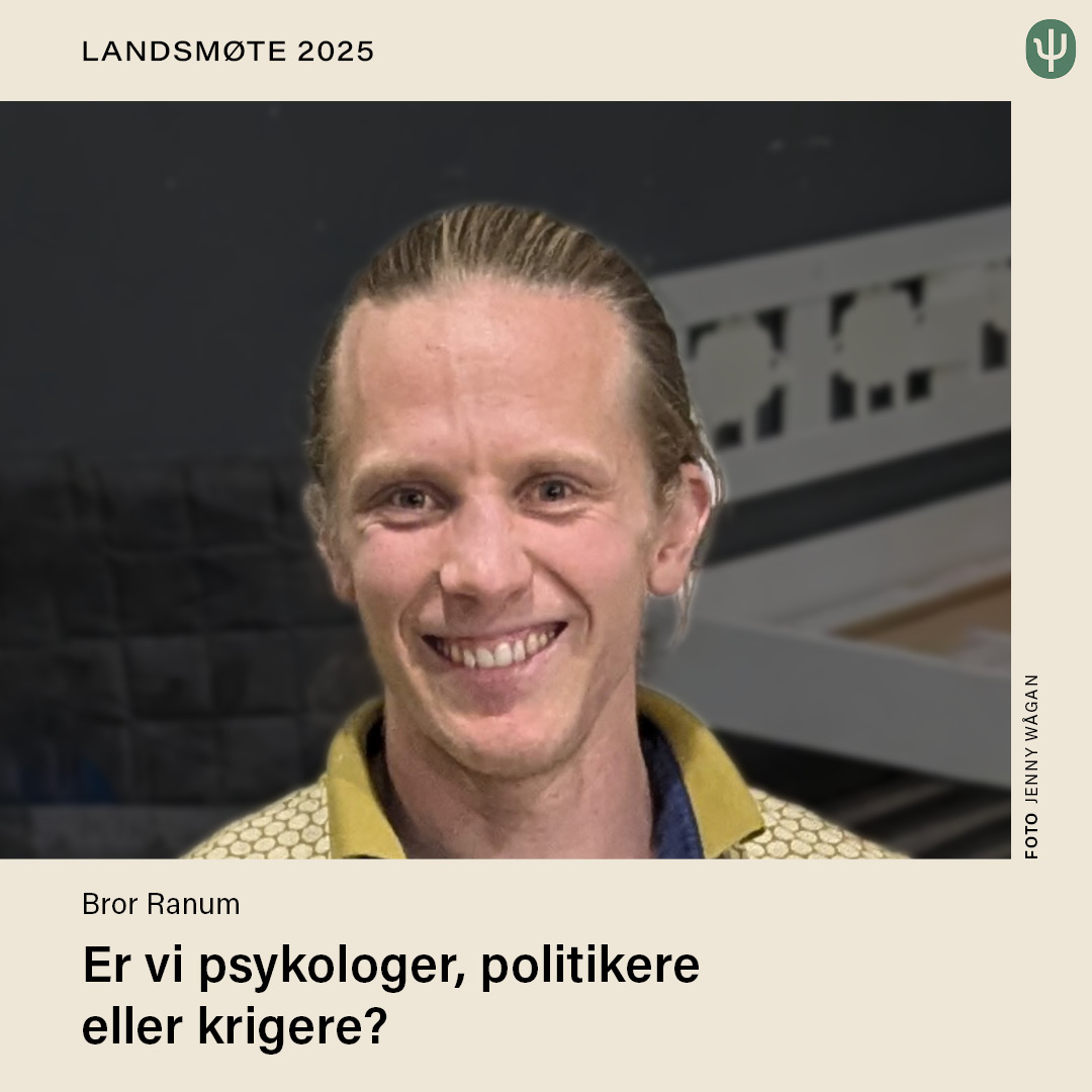 Bror Ranum... - Tidsskrift for Norsk psykologforening | Facebook