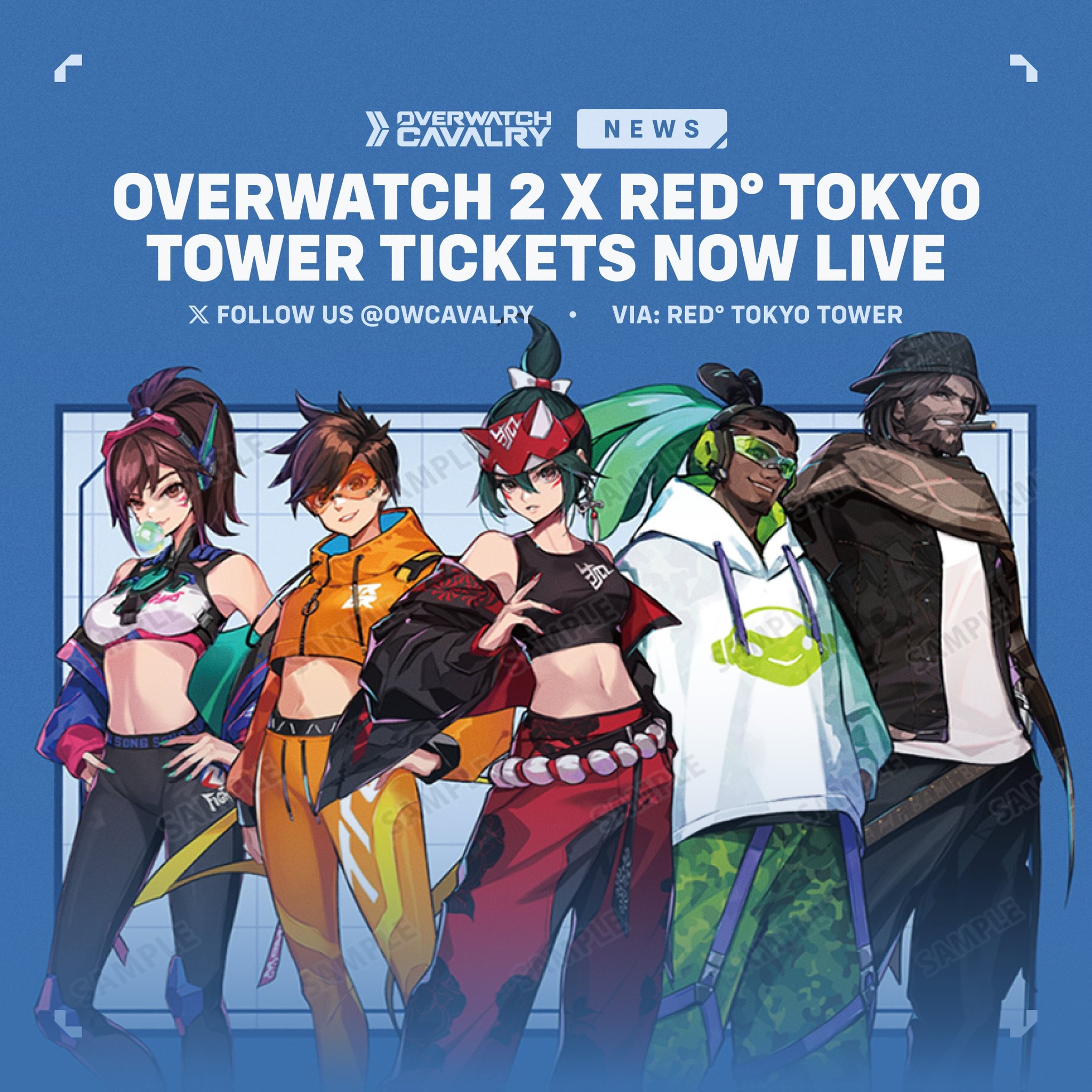 RED TOKYO TOWER ? X OVERWATCH 2