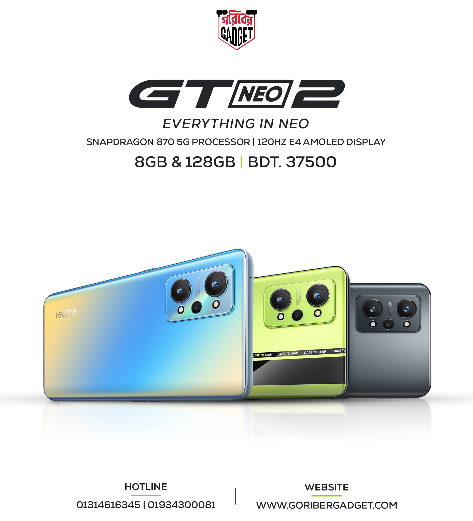 The #realmeGTNEO2 is a Premium Mid-ranger that Strikes the Perfect
