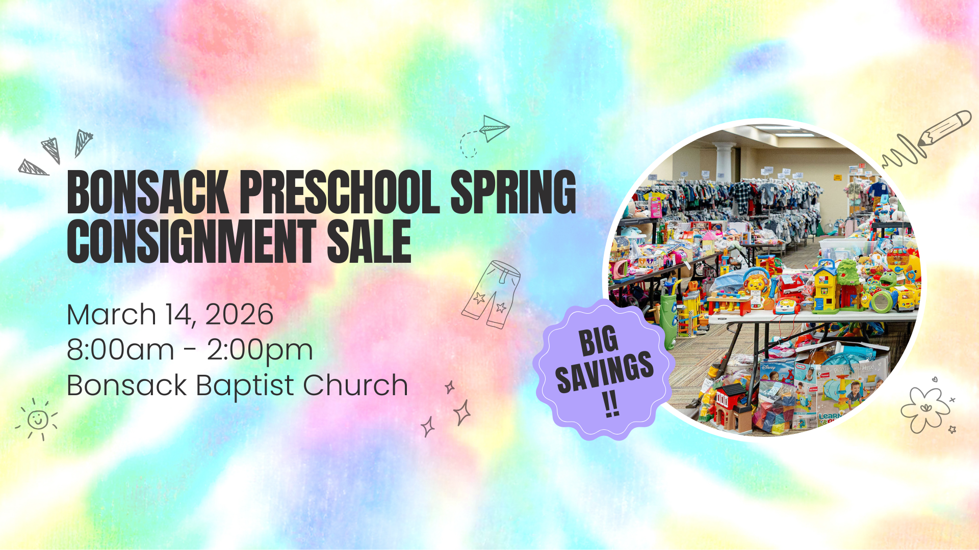 Bonsack Preschool Kid's Consignment Sale
