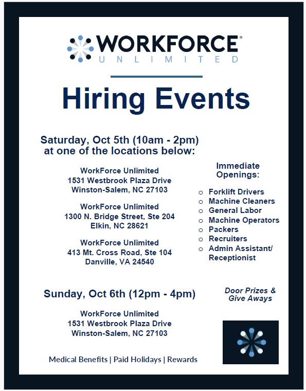 WorkForce Unlimited - Danville, VA | Danville VA