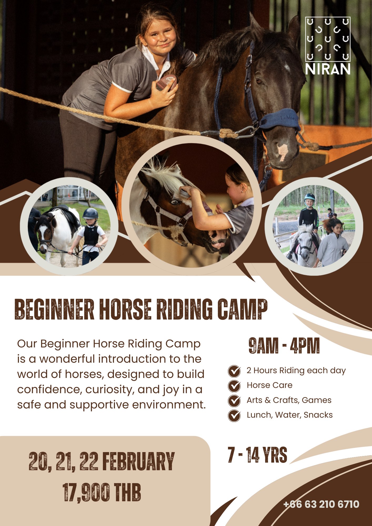 🐎🌿 Beginner Horse... - Niran Equestrian Center at Niran Farm | Facebook