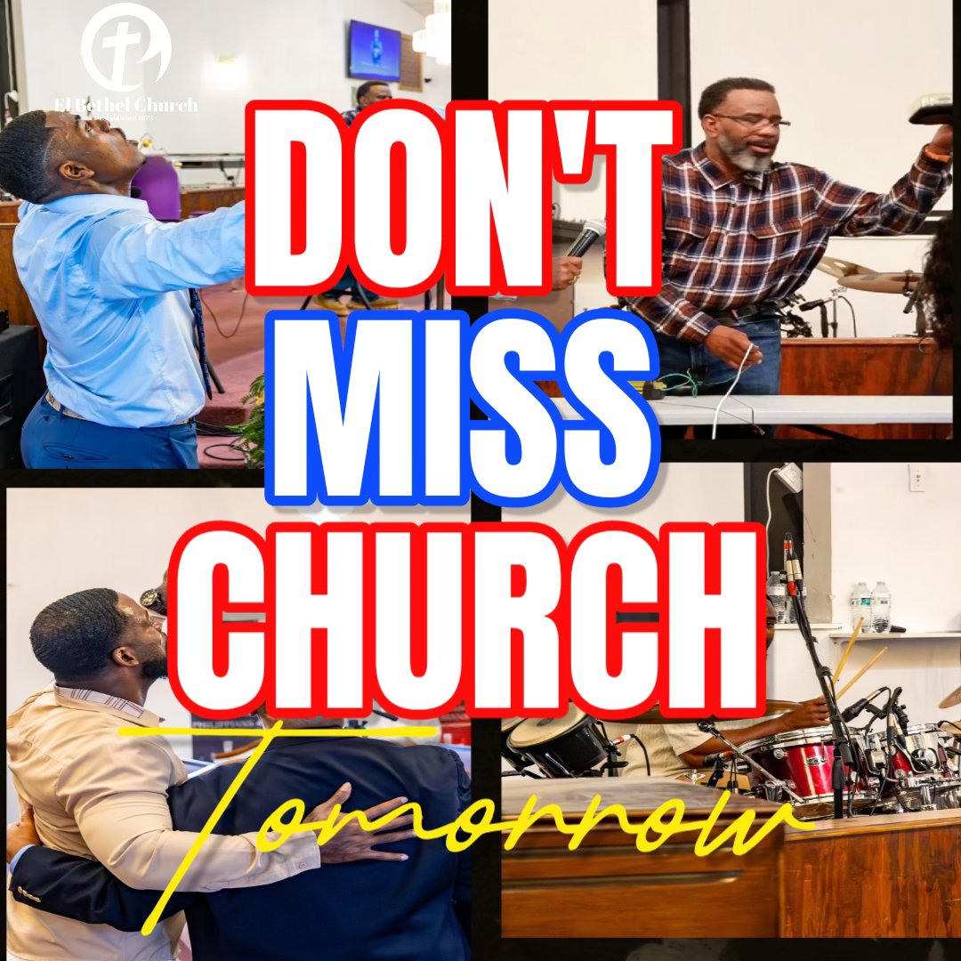 El - Help us end 2025 the right way Join us this Sunday at El Bethel ...