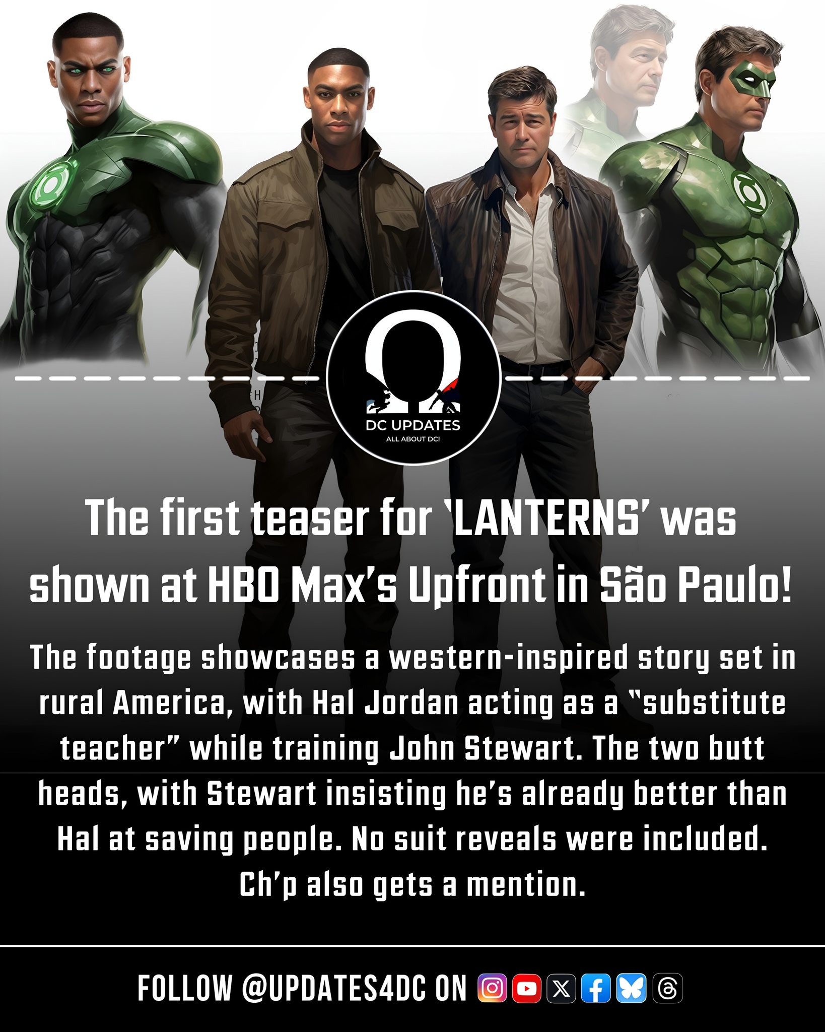 DC Updates - ‘LANTERNS’ debuted its first teaser during... | Facebook