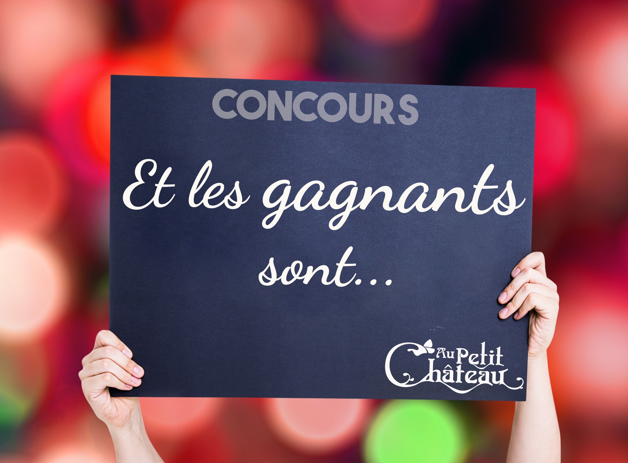 Au - Bonjour ! Félicitations aux gagnants de nos deux derniers concours ...