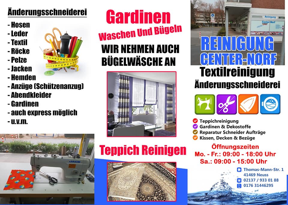 Reinigung Center Norf Home Facebook