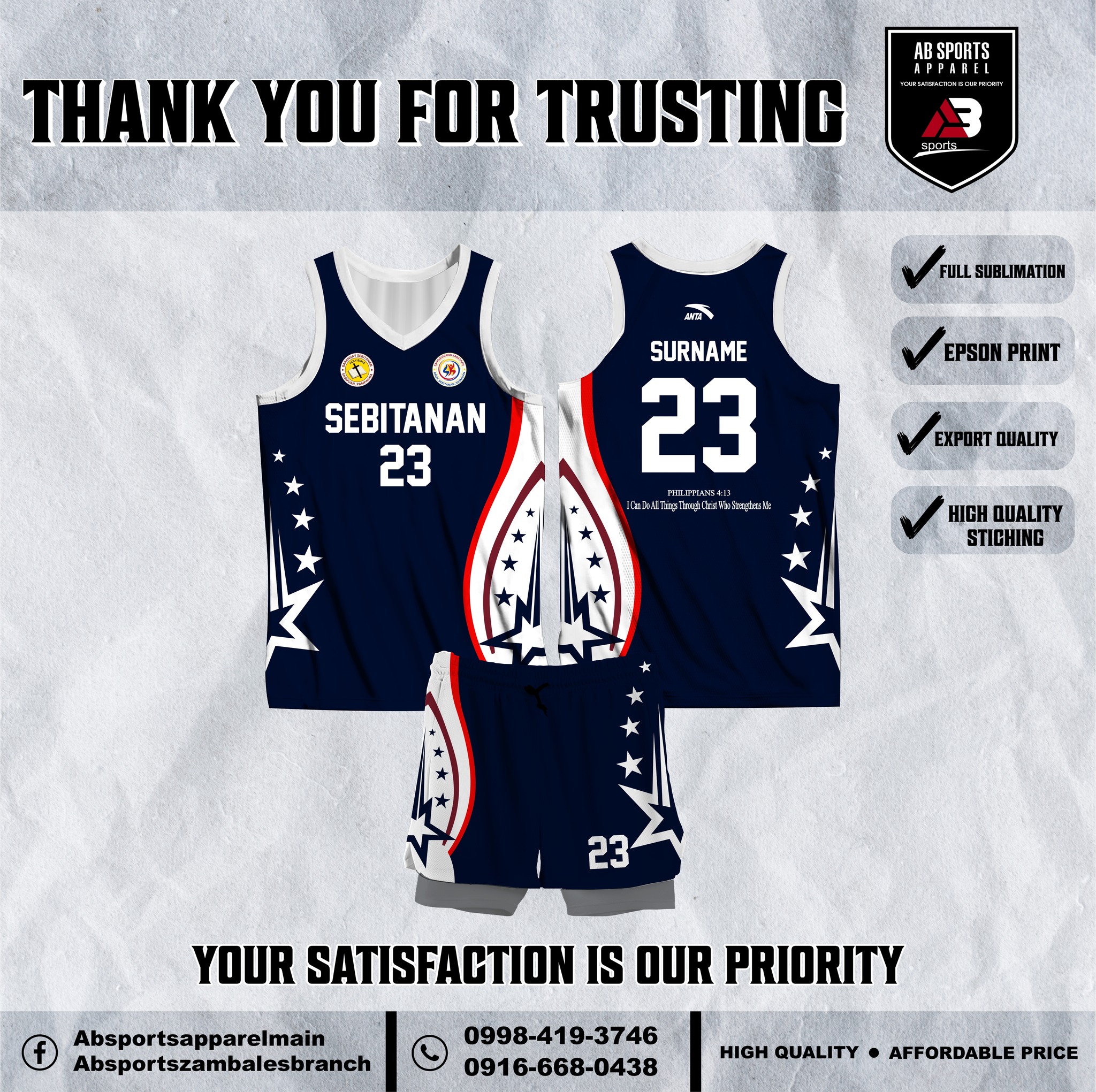 AB Sports Apparel - Main
