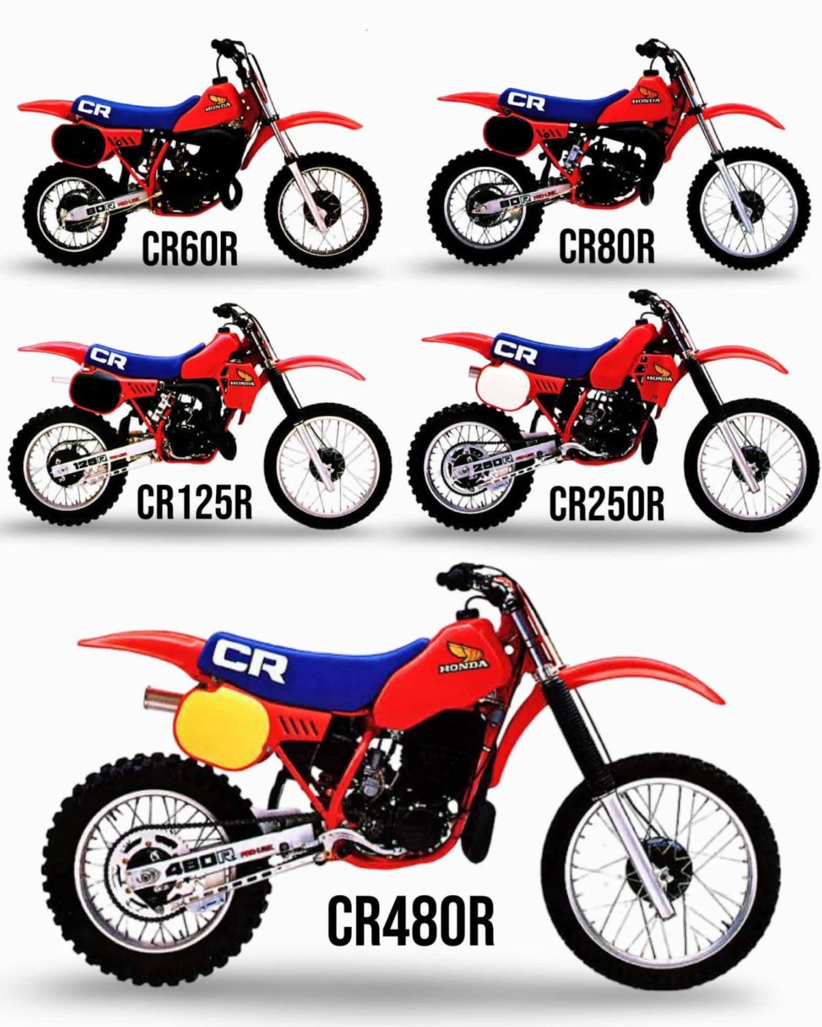 Check out this blast from the past: a 1984 Honda CR80 Motocross