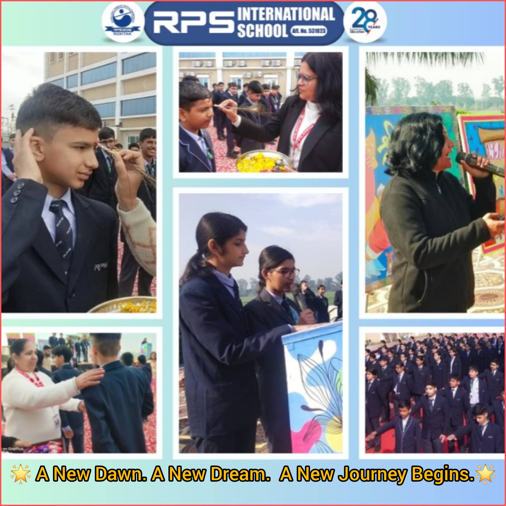 🌟 A New Dawn, A New Dream 🌟 With pride... - Rps School Rohtak | Facebook