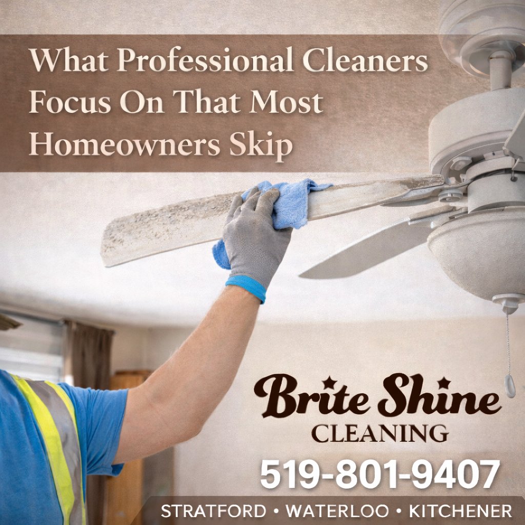 🧽 What Professional Cleaners Focus... - Brite Shine Cleaning | Facebook