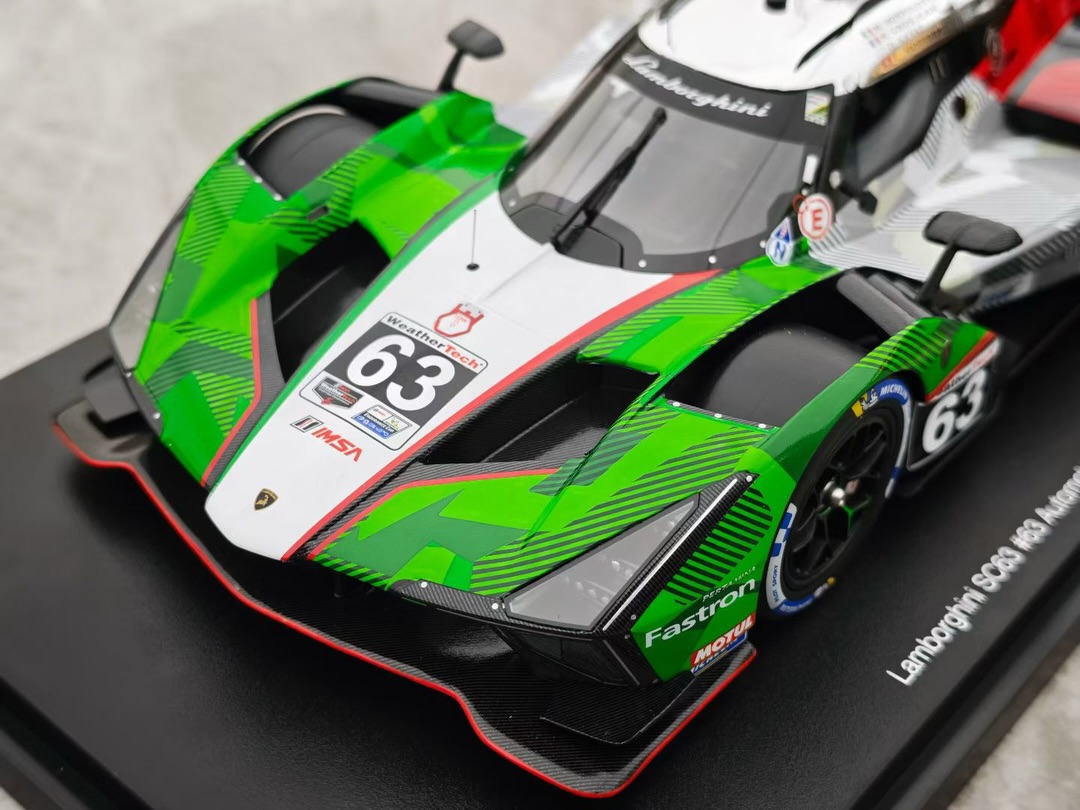 Collezione auto lamborghini sc63 lmdh le mans 1:43 – bburago - Toys Center