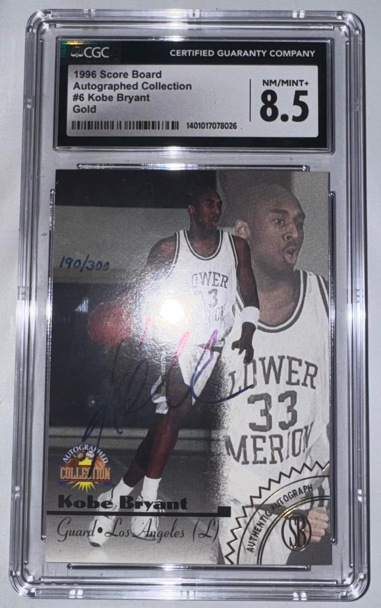 1997 The Scoreboard # 11 Kobe Bryant