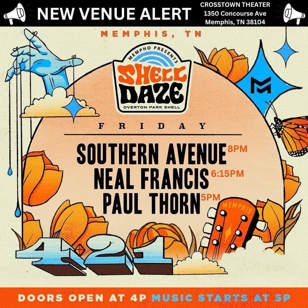 Southern - SHELL DAZE INDIVIDUAL DAY SET TIMES ARE HERE! April showers ...