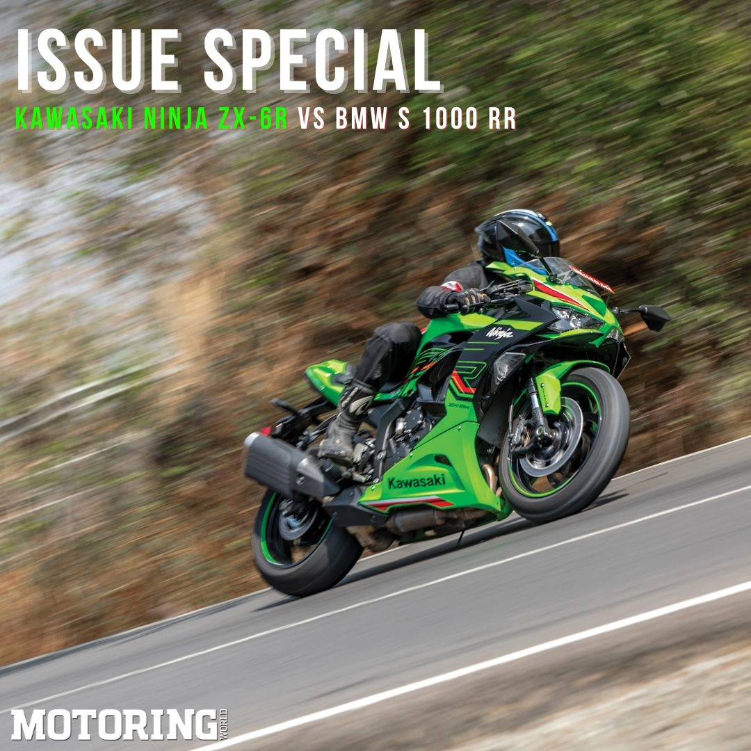 The 2024 Ninja ZX-6R met the latest iteration of the Bavarian