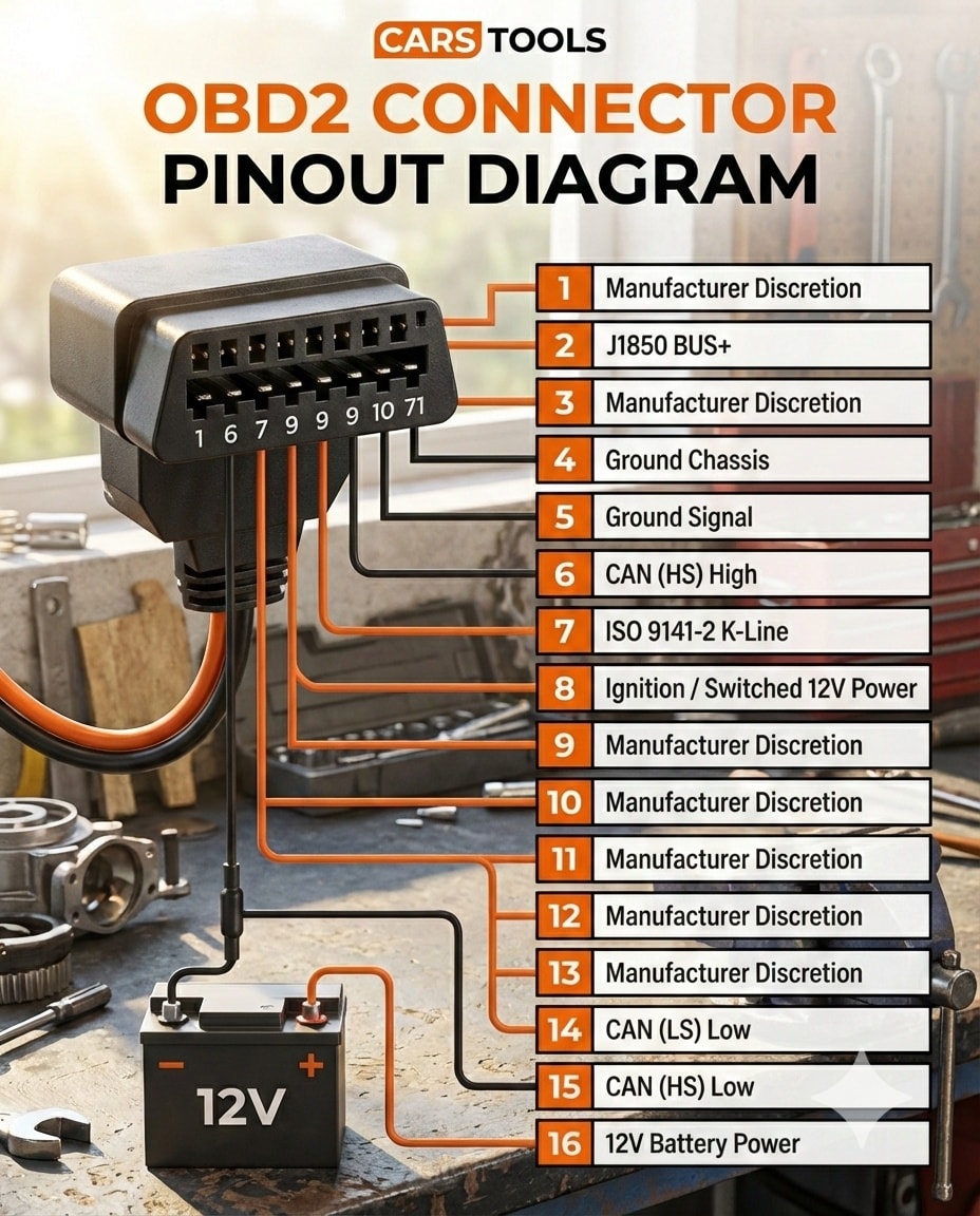 Cars - 🚗 Ever wondered what those 16 pins under your dashboard actually ...