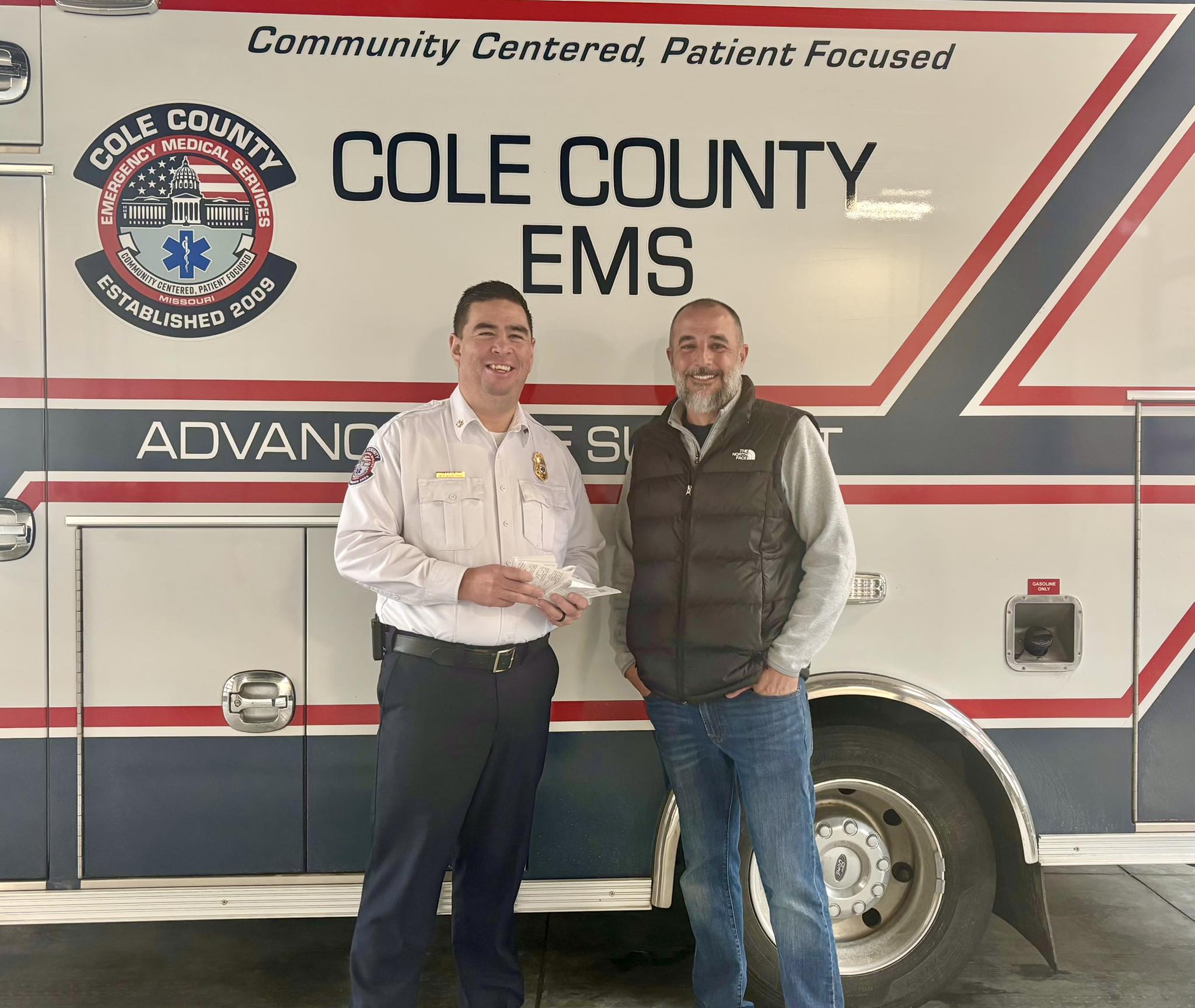Cole - A huge thank you to our partners at Emergency Services Supply ...