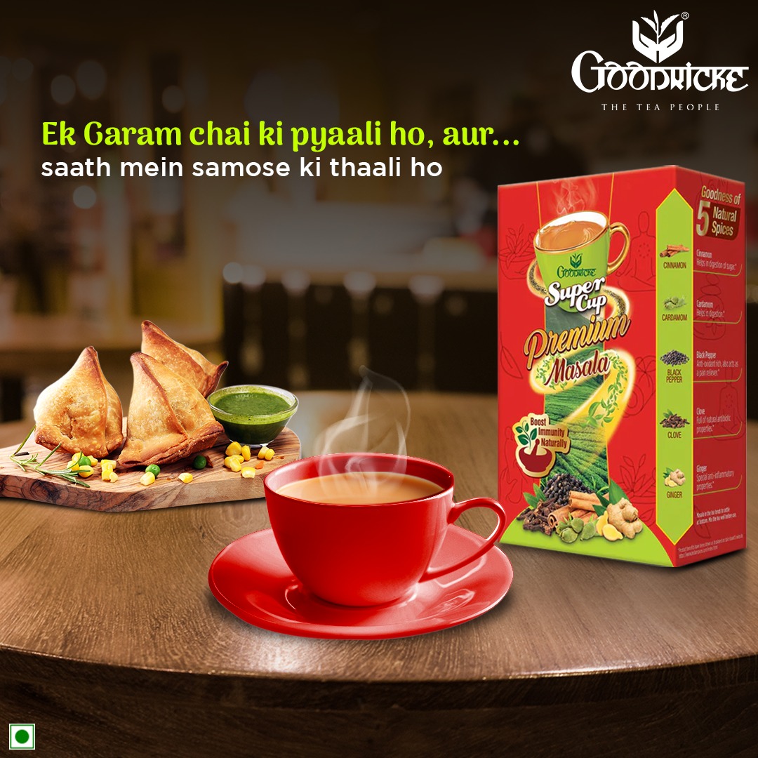 Goodricke tea - Make your favourite snacks taste even...