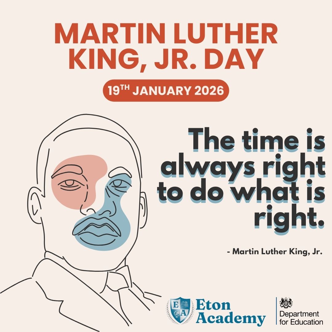 Eton - Honouring the Legacy of Martin Luther King Jr. Today, we reflect ...