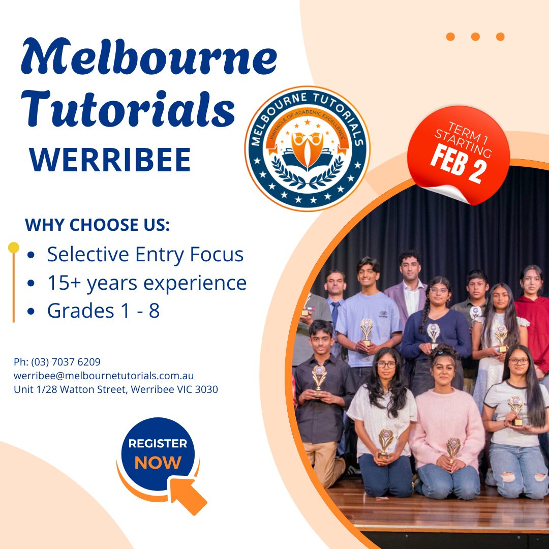 Melbourne Tutorials Werribee | Werribee South VIC