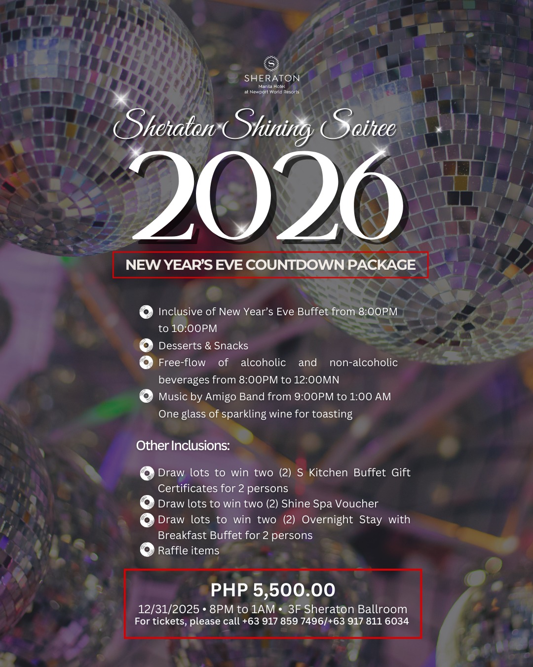 Sheraton Manila Hotel added a new... - Sheraton Manila Hotel