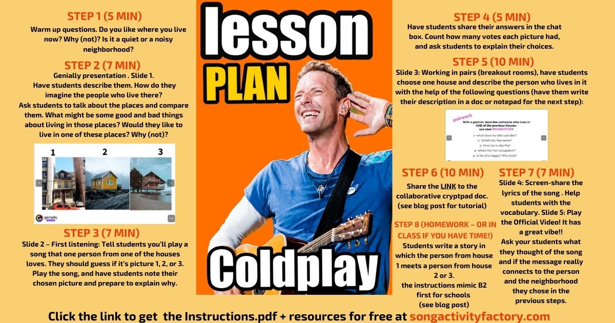 🎵 ESL Teachers! Blend music and... - Song Activity Factory