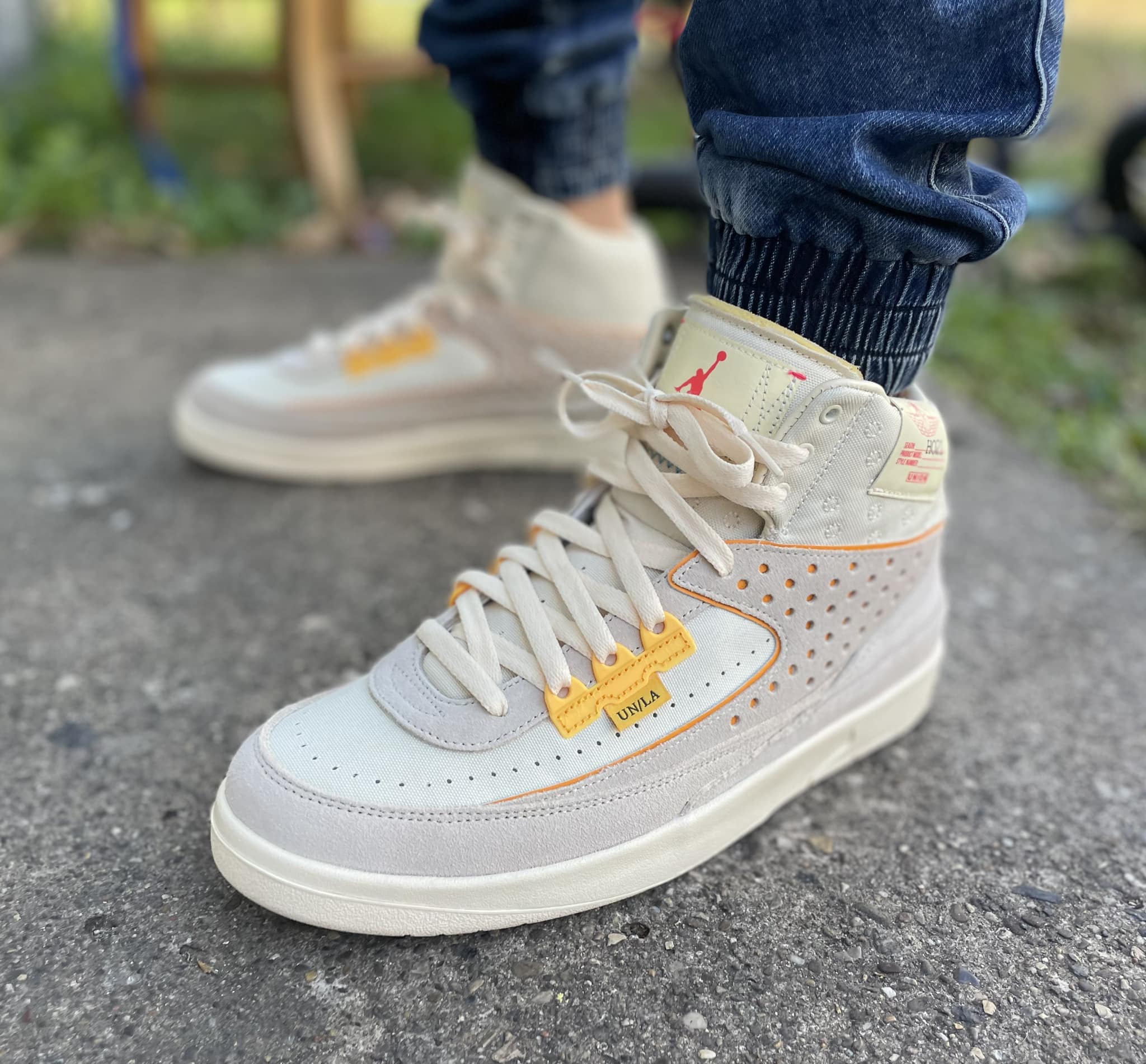 On-foot with the “Rattan” Union LA x Air Jordan 2 ?