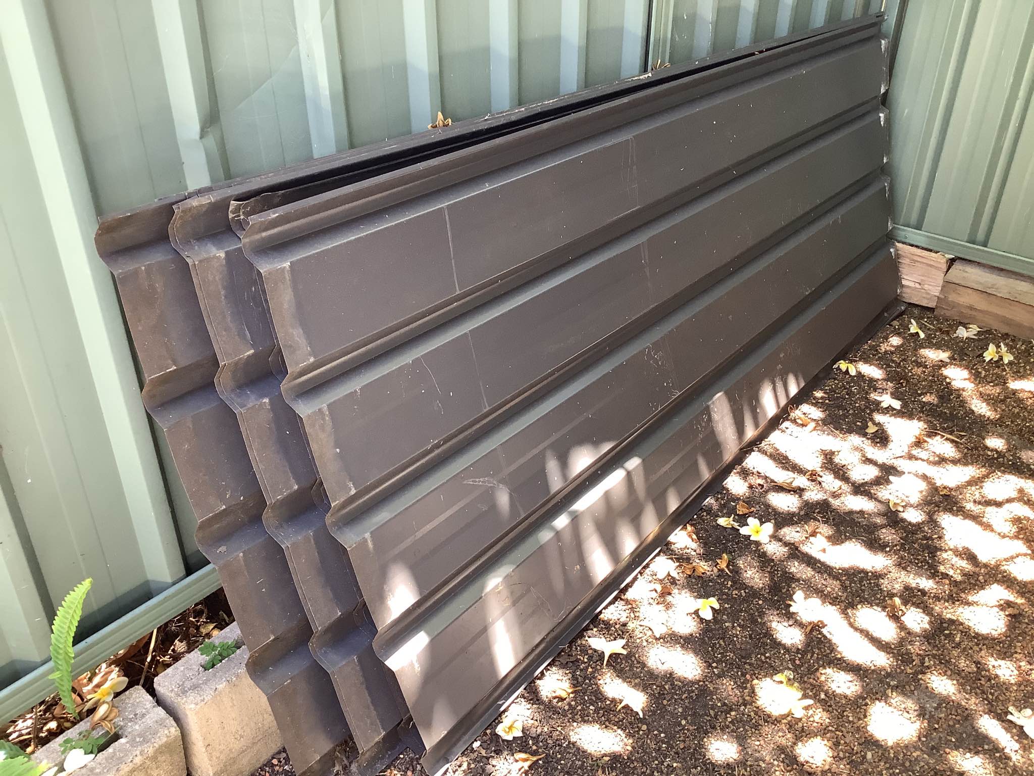 COLORBOND fencing sheets X 20 - Fencing - Tea Gardens, New South Wales ...